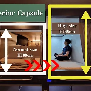 Anshin Oyado Shinjuku Ekimaeten Hôtel capsule